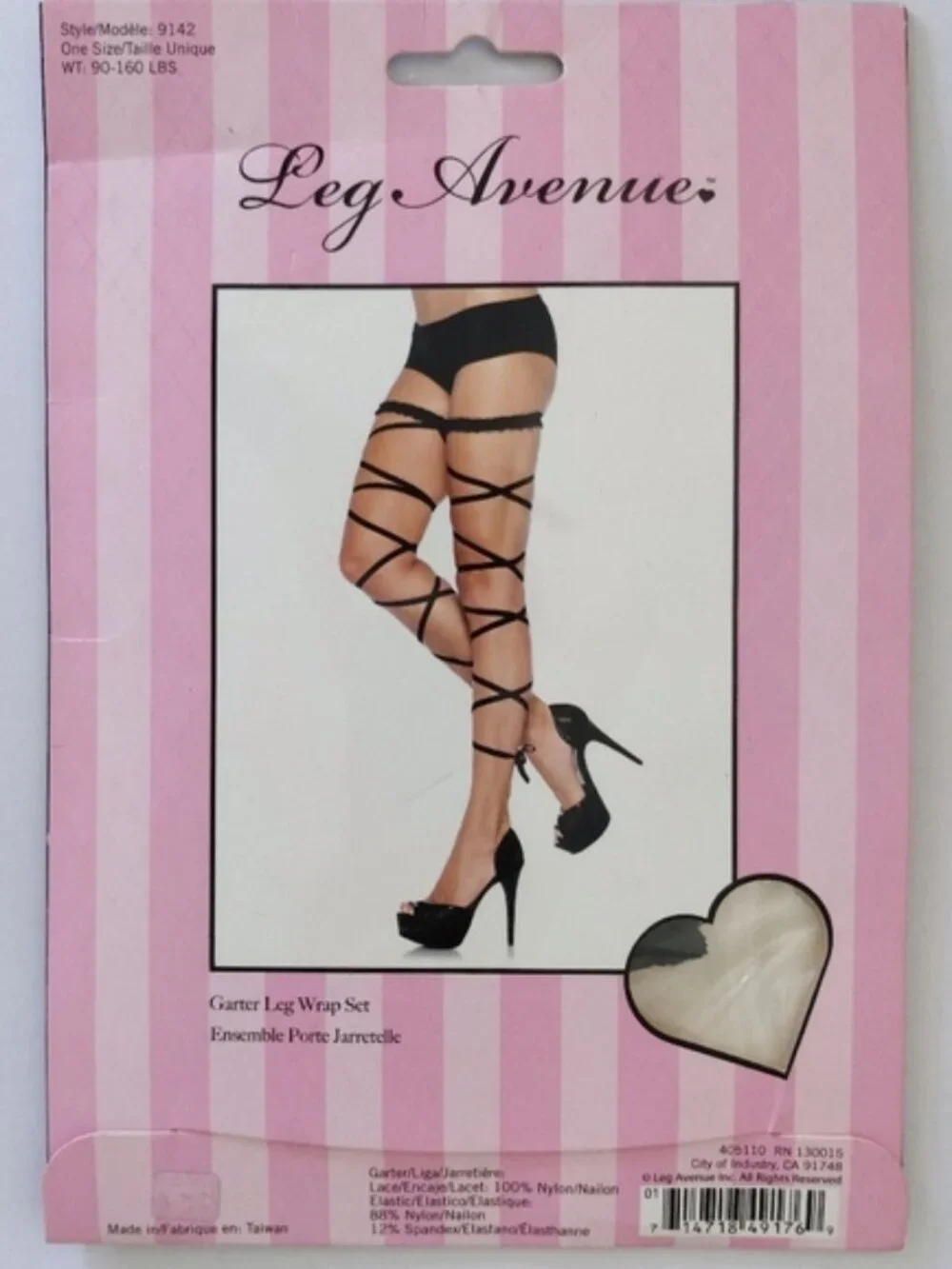 *FREE NWT Leg Avenue Garter wrap set